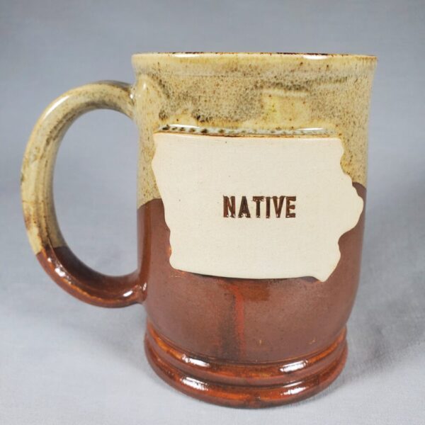 Native Iowa Brown Mug