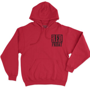 RED Friday Flag Hood