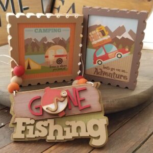 Gone Fishing 3 Piece Decor Set