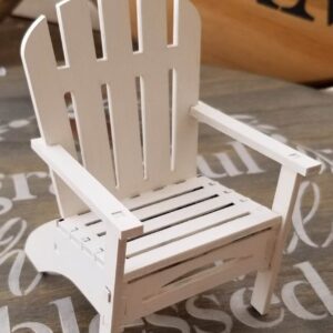 Mini Adirondack Chair Decor