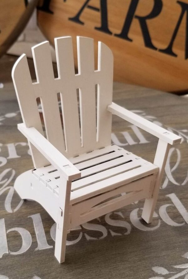 Mini Adirondack Chair Decor