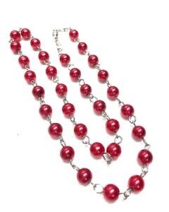 Handmade Red Necklace For Women
