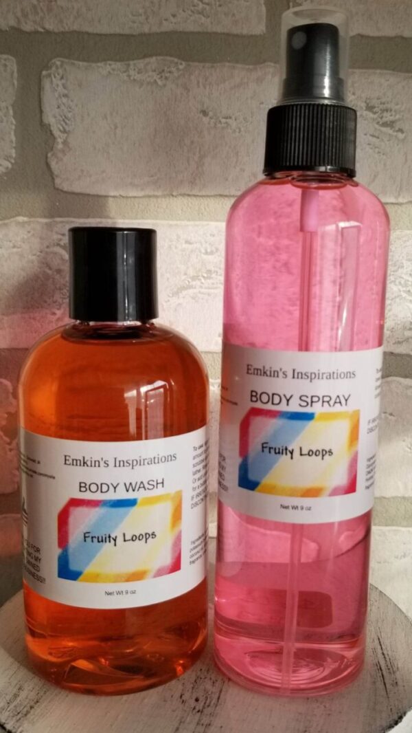 Body Wash and Body Spray Set