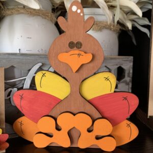 Thanksgiving Turkey Shelf Sitter