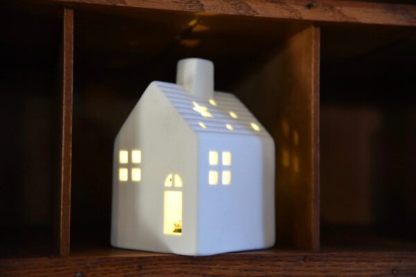 Light-Up Ceramic House