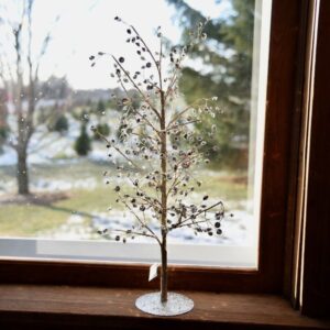 Sparkle Stone Winter Tree