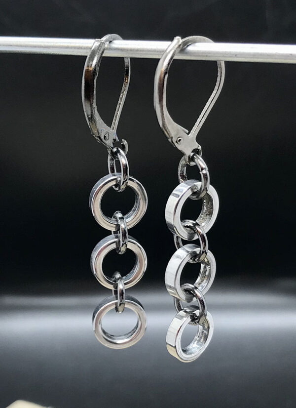 Rylie – Gunmetal Earrings