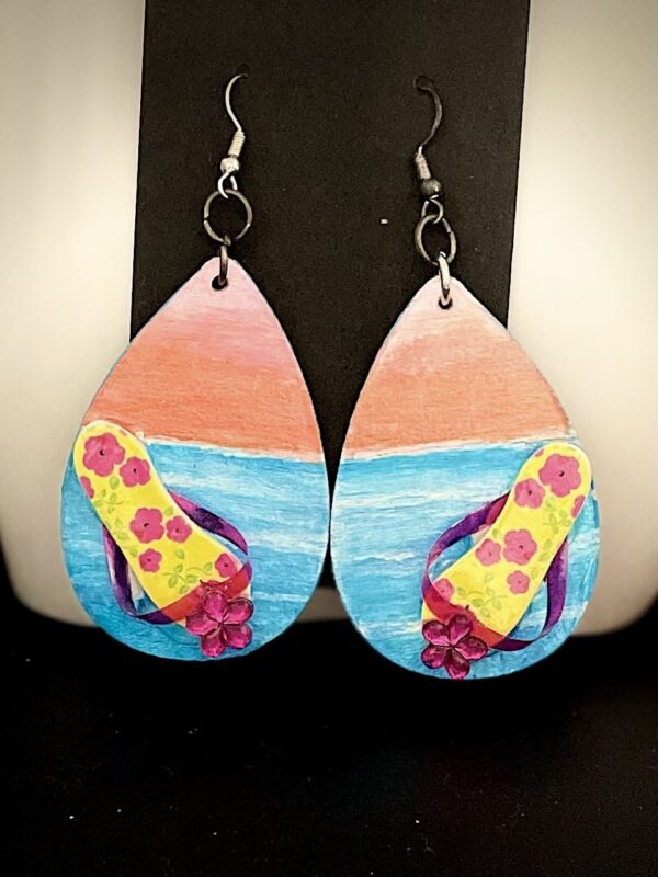 Flip-Flop Earrings Just In Time For Your Winter Cruise!