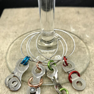 Wine Charms – Blue/Copper/Sour Apple/Red