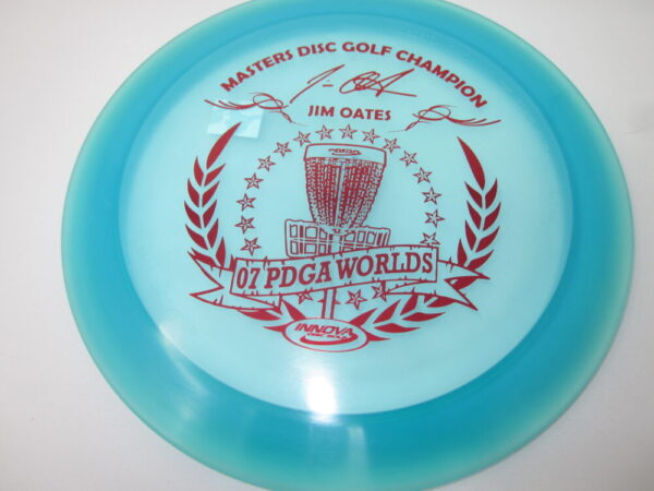 Jim Oates Innova Champion Disc from 2007 PDGA Worlds