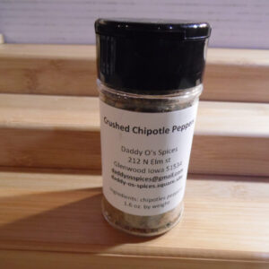 Crushed chipotle peppers