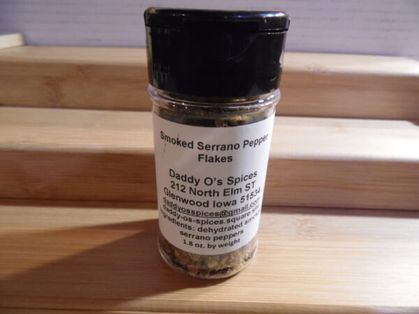 Serrano chili flakes