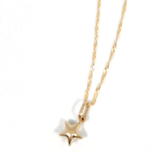 Star Necklace in 14K Yellow Gold