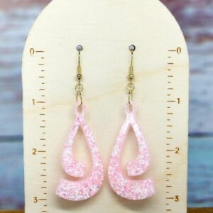 Pretty Pink Sprinkle Earrings
