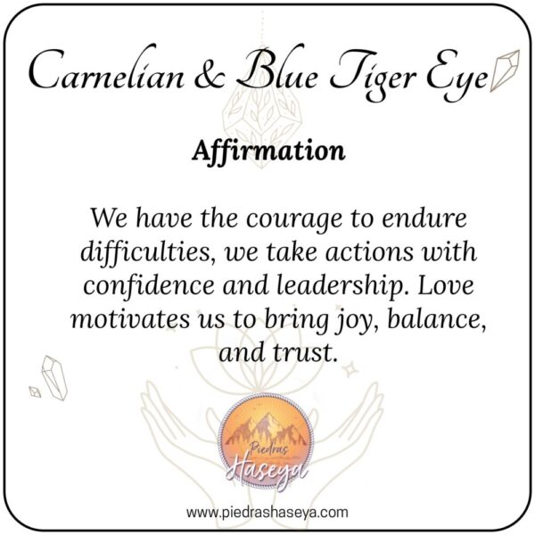 Carnelian & Blue Tiger Eye