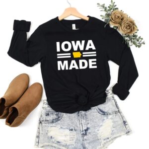 Iowa Made Youth And Adult Long Sleeve Tshirt