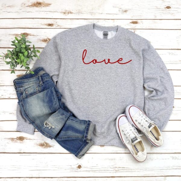 Love Crew Neck Sweatshirt