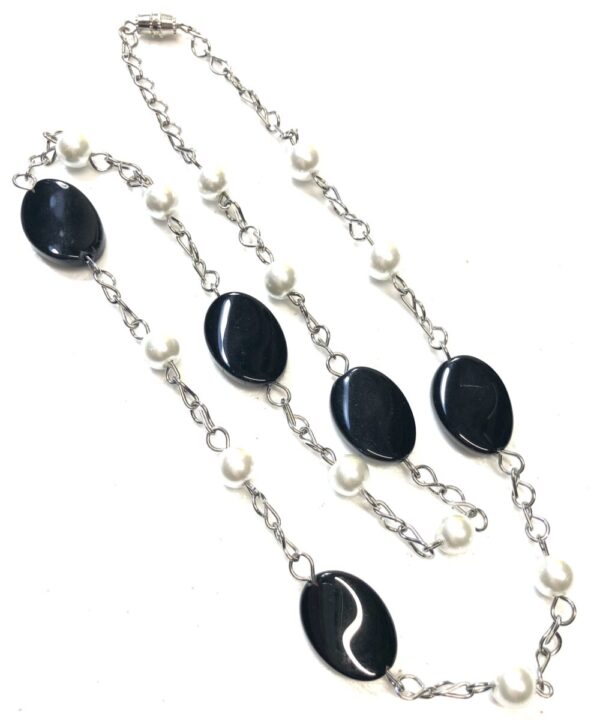 Handmade Black & White Women’s Necklace