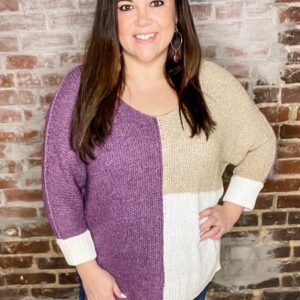 Stand Your Ground Sweater-CURVY