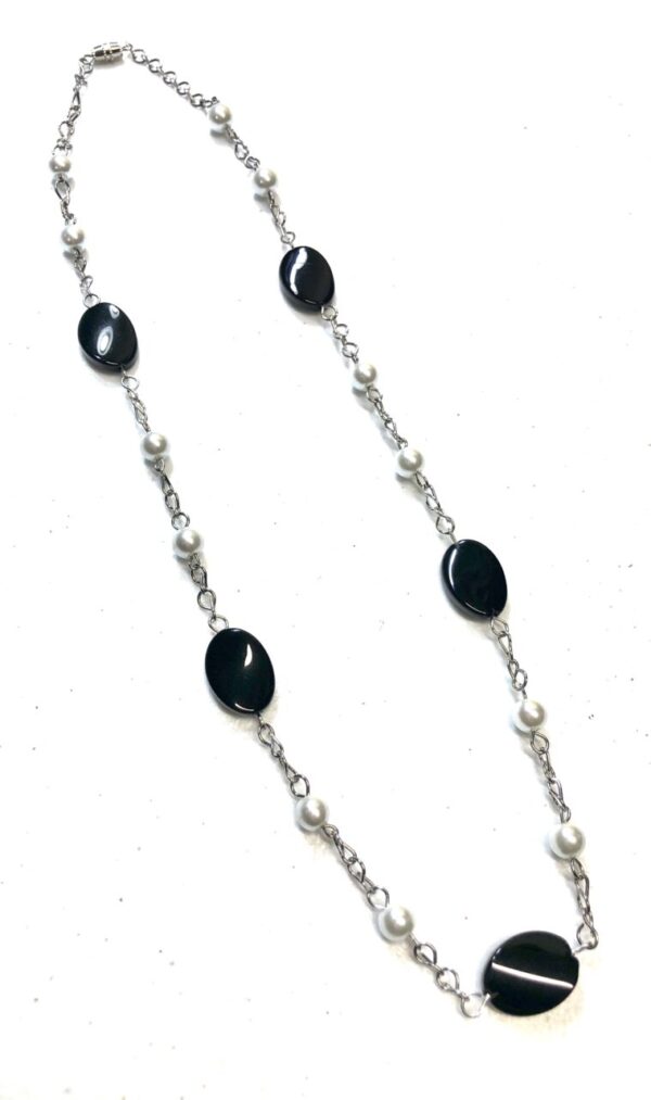 Handmade Black & White Women’s Necklace