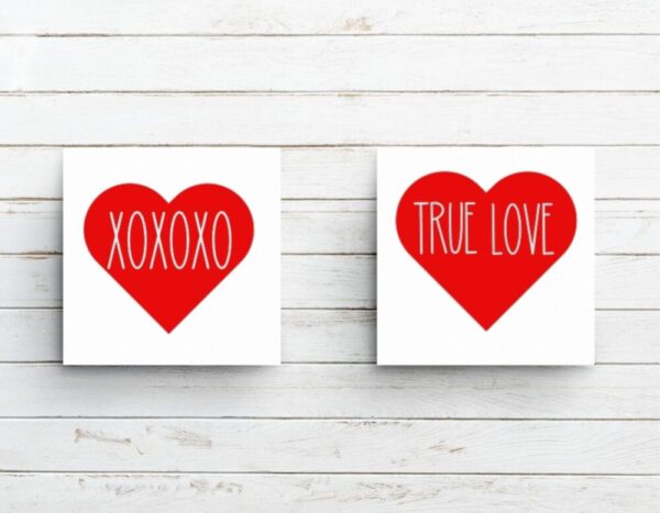 Valentine’s Day Candy Heart Decor – 8 Designs