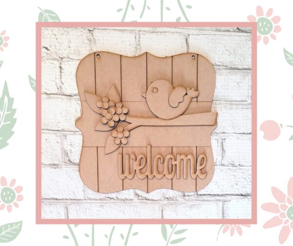 “You Be the Maker” Box Kit – Welcome Sign