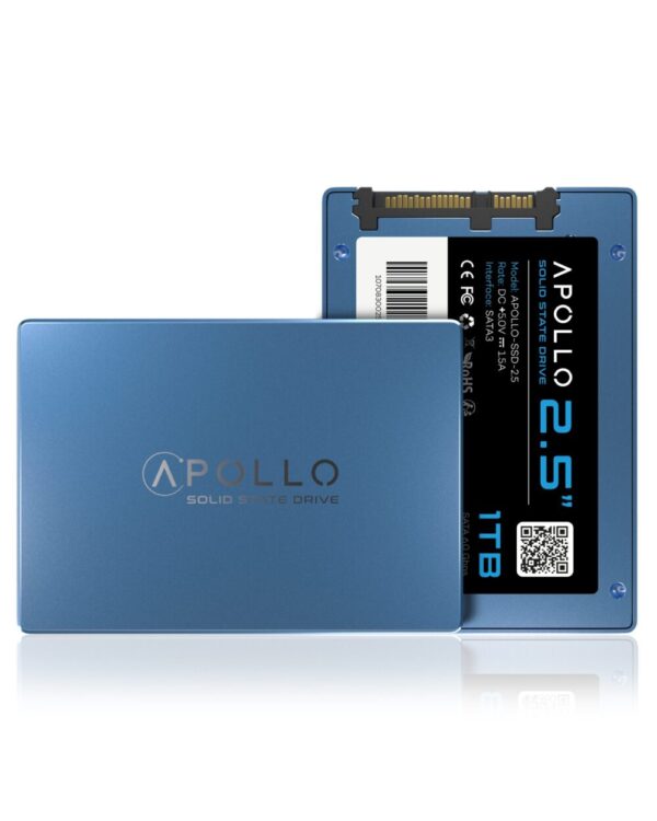 Apollo High Performance 2.5″ SSD 3D TLC NAND 1TB
