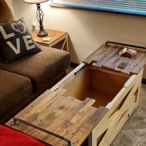 Farmhouse Puzzle Top Coffee Table