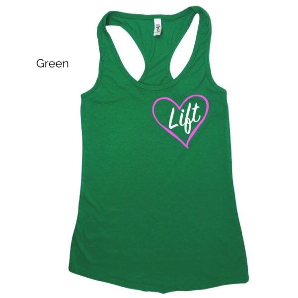 Heart to Lift Racerback Tank