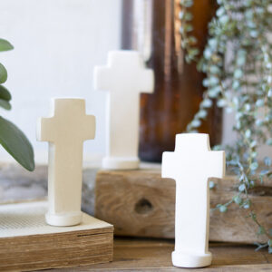 Hand Carved Stone Cross