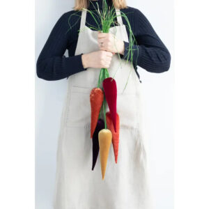 Handmade Velvet Carrots