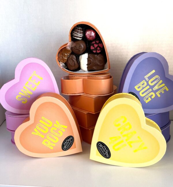Valentine Conversation Heart Assorted Chocolate Box