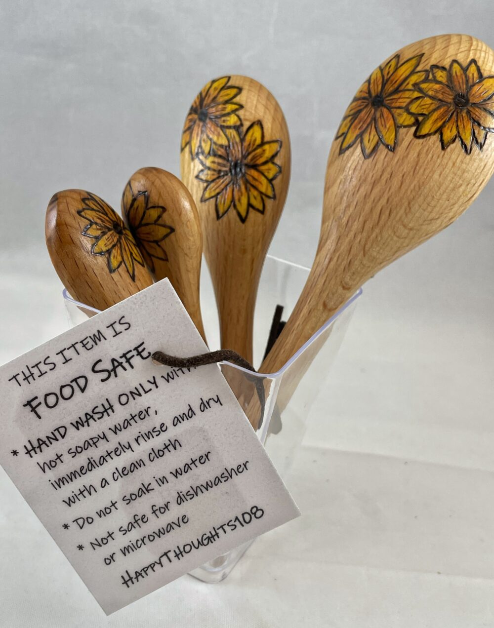 Add Your Logo: Wooden Measuring Spoons – Baudville