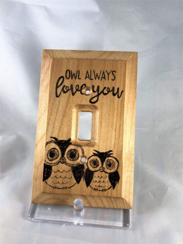 Owl Always Love You Light Switch Plate Cover