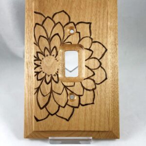 Mandala Light Switch Plate Cover