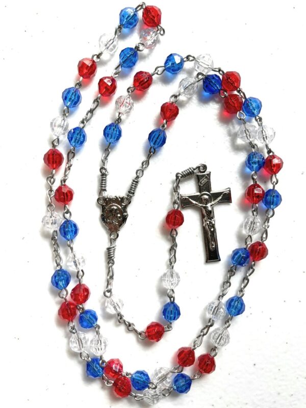 Handmade Patriotic Rosary For Gift