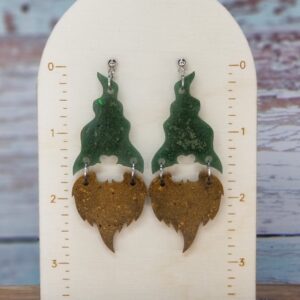 St. Patty Clover Gnome Earrings