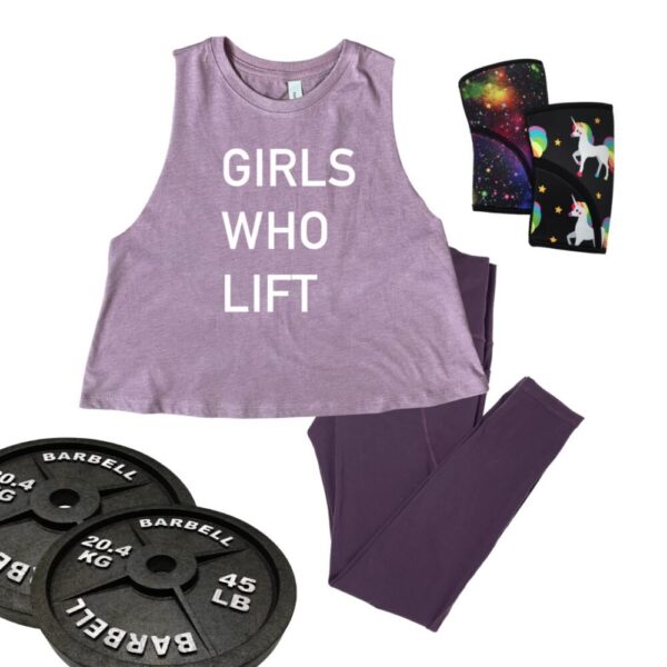 Girls Who Lift Crop Tank