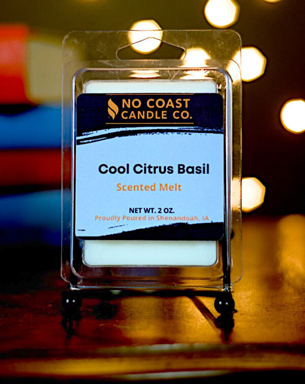 Cool Citrus Basil Wax Melt