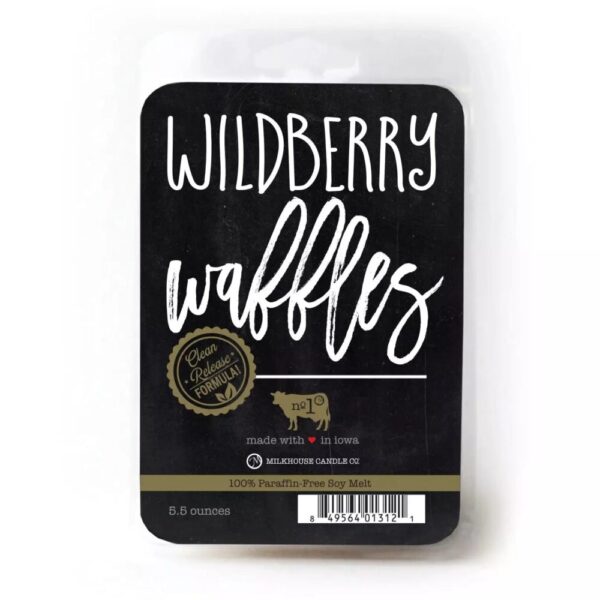 Milkhouse Candles 5.5 oz. Fragrance Melts-Wildberry Waffles