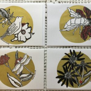 Hand Drawn Blank Notecards