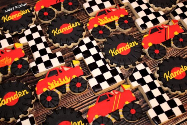 Custom Birthday Cookies- Boy Themes