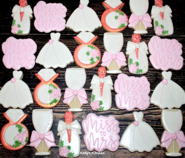 Custom Wedding & Bridal Shower Cookies