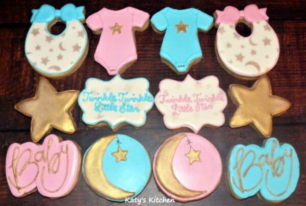 Custom Baby Shower Cookies