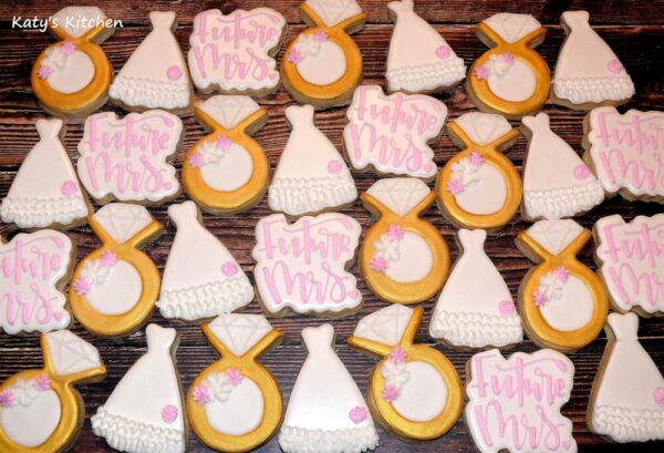 Custom Wedding & Bridal Shower Cookies