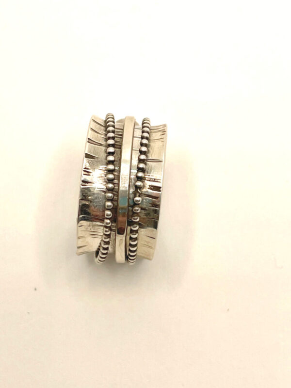 Spinner Ring 12mm Textured