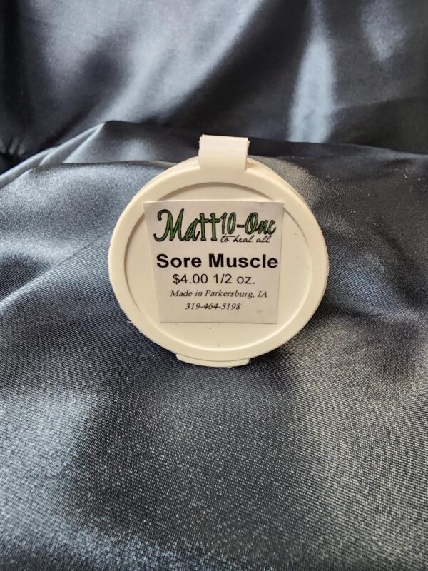 Sore Muscle Lotion