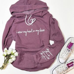 I Wear My Heart On My Sleeve Sweatshirt