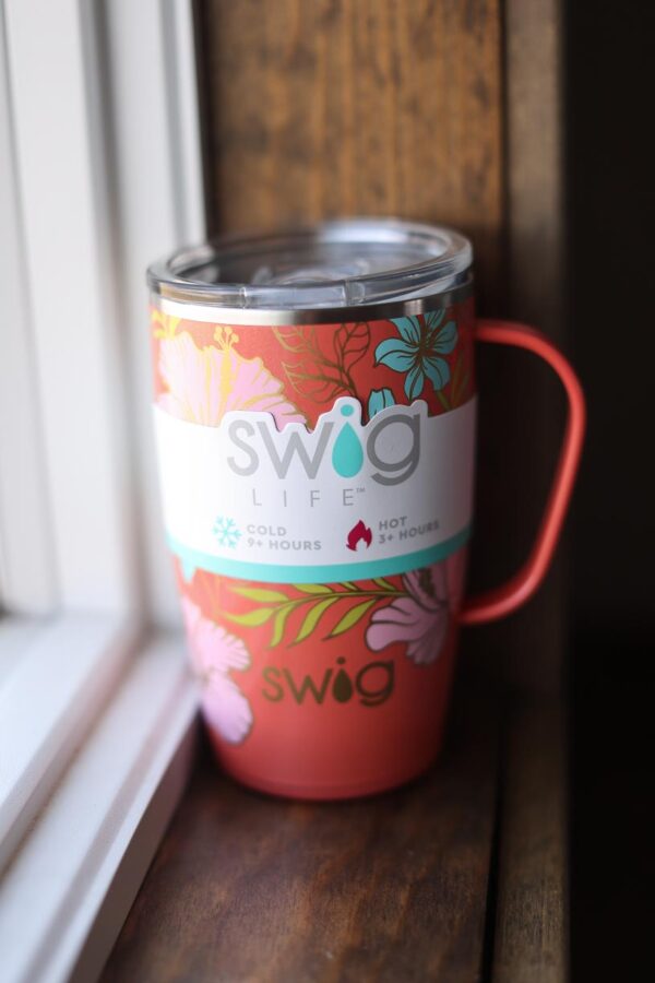Aloha Floral 18oz. Swig Mug Tumbler