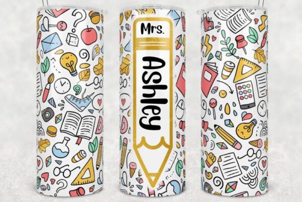 Personalized Teacher Tumbler – 20oz